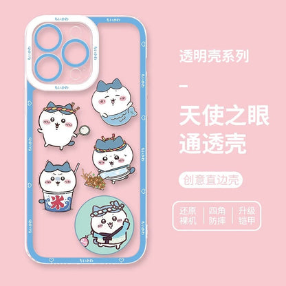 Japanese Cartoon Chiikawa | Usagi & Summer Times 8 Styles - iPhone Case PLUS SE2 XS XR X 11 12 13 14 15 16 16e 17 17e Pro Promax 12mini 13mini