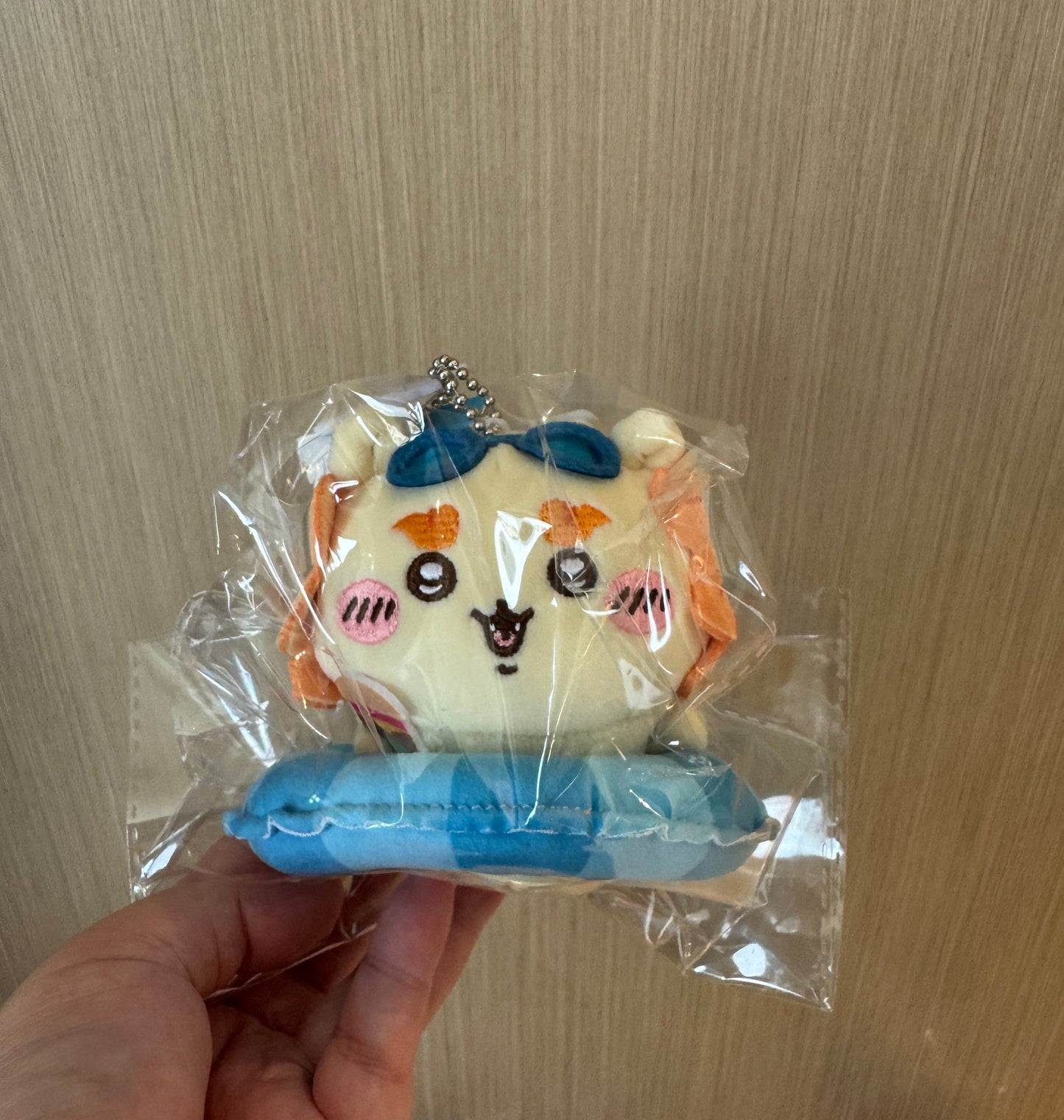 ChiiKawa X Miniso Hot Summer Series | ChiiKawa Hachiware Usagi Momonga Kurimanju Rakko Shisa In Swim Ring Cute Plush Doll Keychain - Kawaii Items Room Decoration Doll