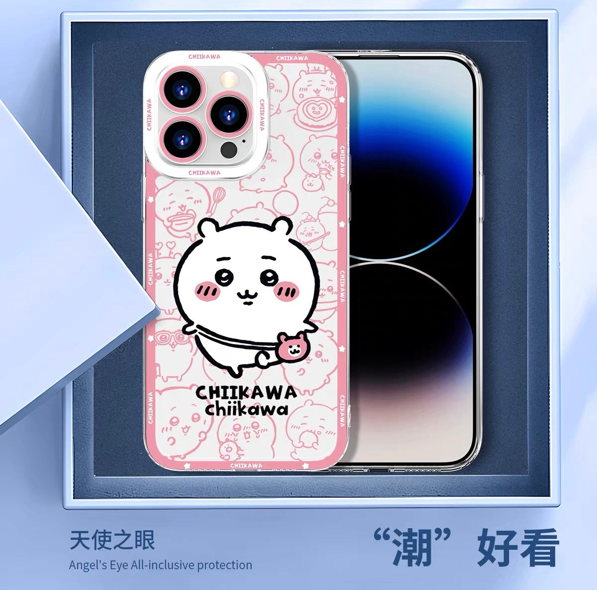 Japanese Cartoon Chiikawa Outing Daily with Comic | Chiikawa Hachiware Usagi Momonga Kurimanju Rakko Shisa Furuhonya 8 Styles - iPhone Case PLUS SE2 XS XR X 11 12 13 14 15 16 16e 17 17e 18 Pro Promax 12mini 13mini
