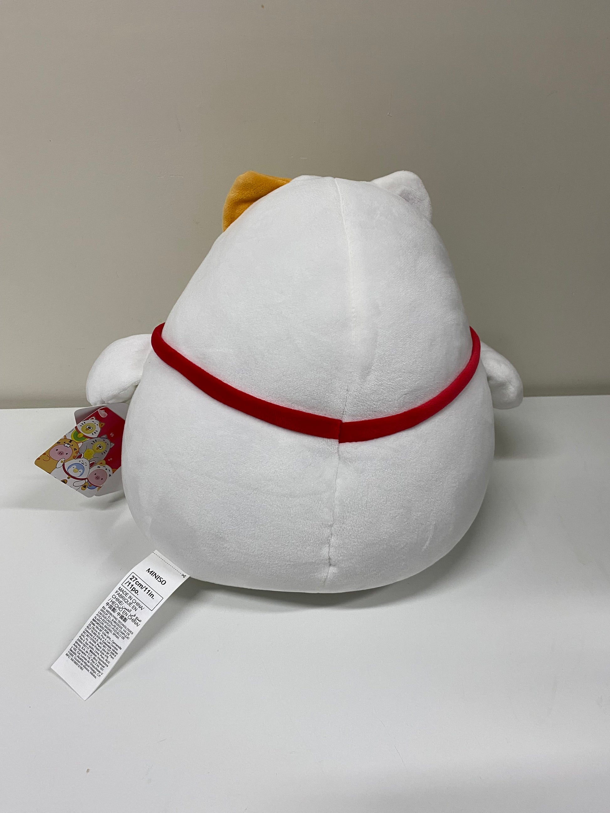 Stuffed Animal Miniso Gato Sushi Lovely Chicken Fat Dundun Plush Doll Lucky Cat Maneki Neko Chick