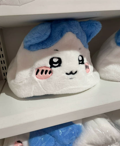 Miniso X ChiiKawa | Chiikawa Hachiware Usagi Hat with Scarf Hat - Winter Warm Accessory Outfits  WinnieTheBirds Toy Shop