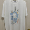 Korean Fashion Cute Animals Style T-Shirt Series | White Puppy Samoyed Dog with Sweets - Kawaii Fashion Items