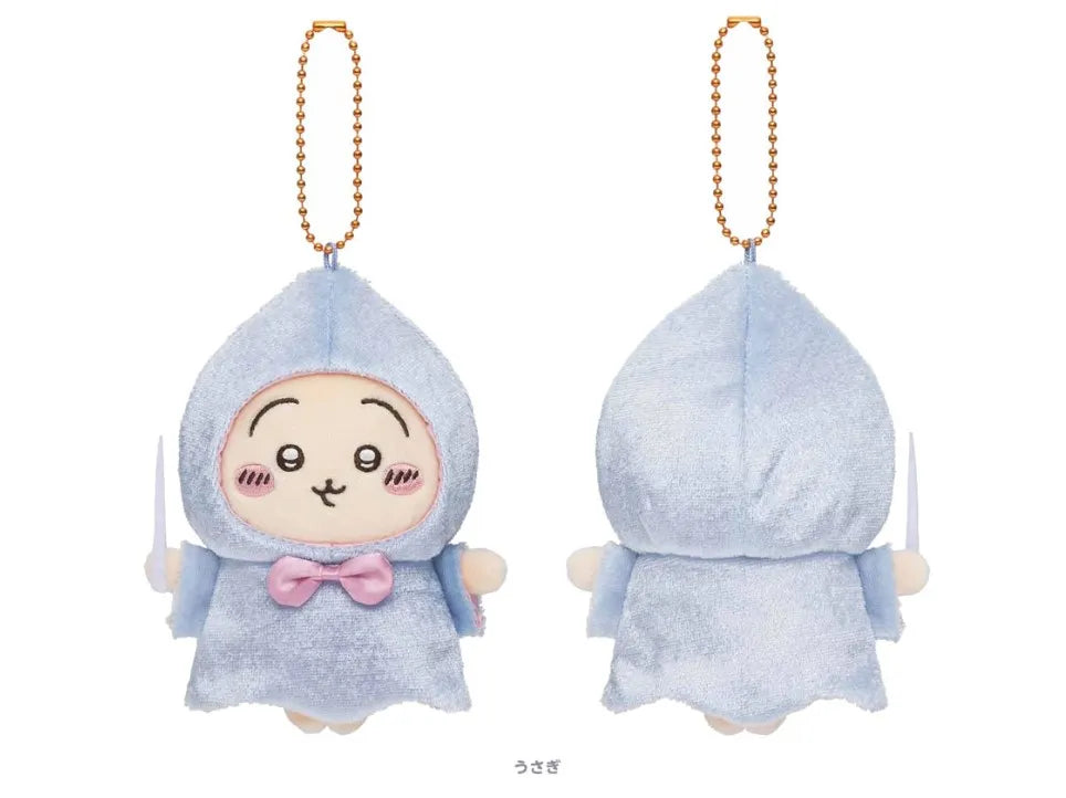 Japan ChiiKawa Birthday Series -  Prince and Fairy Godmother | ChiiKawa Hachiware Usagi Momonga - Mini Plush Doll keychain - WinnieTheBirds Toy Shop