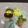 Lovely Chicken Fat Dundun Island Limited Plush Keychain | Sun Coconut Tree Treasure Chest Precious Sword Coral - Children Gift Animal Plush Doll