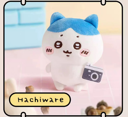 ChiiKawa X Miniso Mini Guardian Series | ChiiKawa Hachiware Usagi Momonga Kurimanju Rakko - Plush Doll Refrigerator Magnet Kawaii Items Room Decoration Doll  WinnieTheBirds Toy Shop