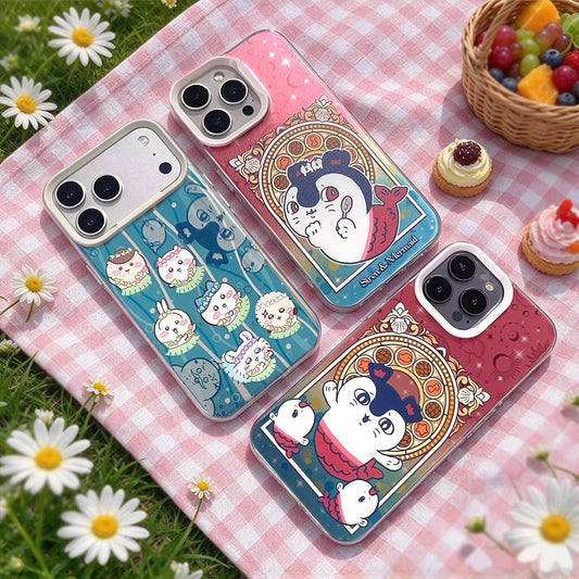 Japanese Cartoon ChiiKawa The Movie : The Secret Of The Mermaid Island Part 2 | Group & Siren 3 Styles - Phone Case Samsung Galaxy S26 S25 S24 S23 S22 S21 FE Ultra Edge