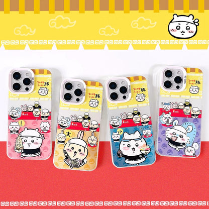 Japanese Cartoon ChiiKawa Pork Ramen Restaurant Laser Case | ChiiKawa Hachiware Usagi Momonga