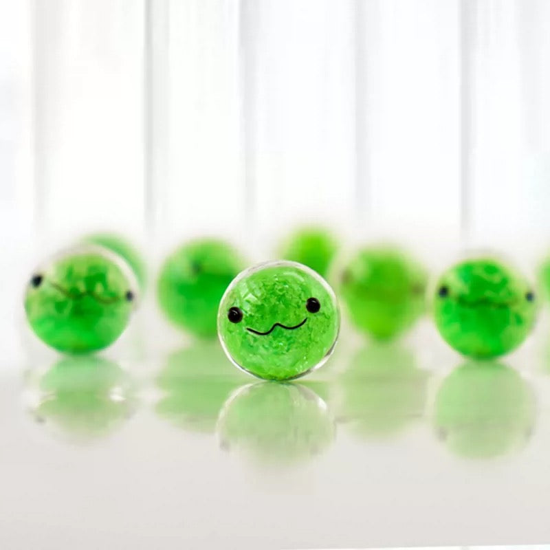 Japanese Cartoon Luminous Glass Ornament | Seaweed Ball Garden Eel Crayfish  Blue Nemo Crab Kelp  - For Betta Fish Tropical Fish Toy Micro Landscape Creative