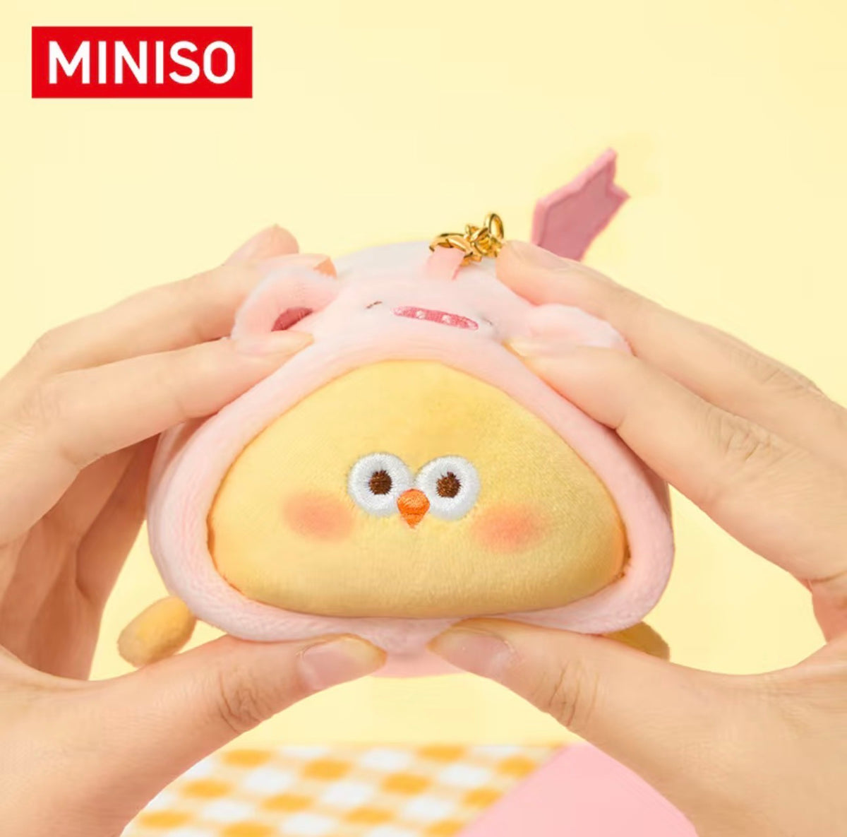 Lovely Chicken Fat Dundun Cosplay Plush Doll Keychain | Cosplay Pig Chick - Children Gift Animal Mini Plush Doll