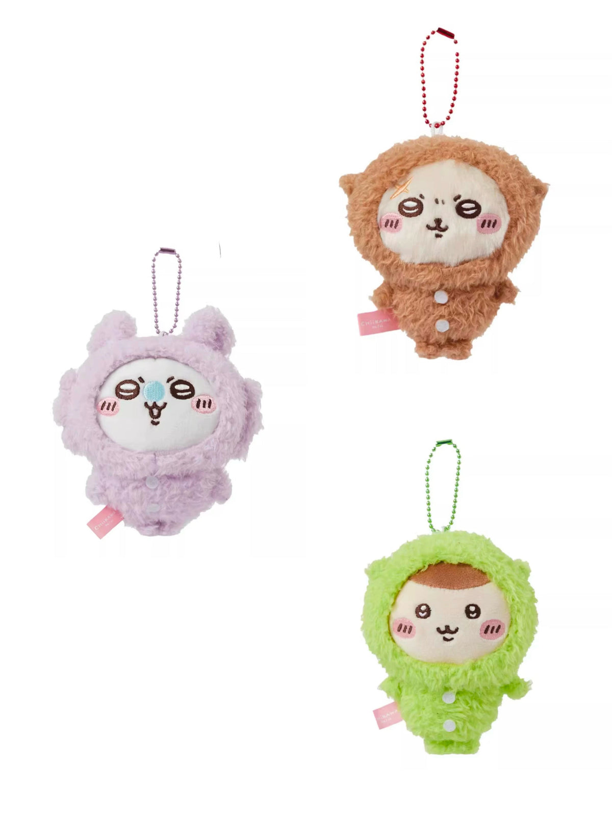 Momonga Rakko ChiiKawa X Miniso | Momonga Kurimanju Rakko Pajamas Mini Plush Doll Ke ...