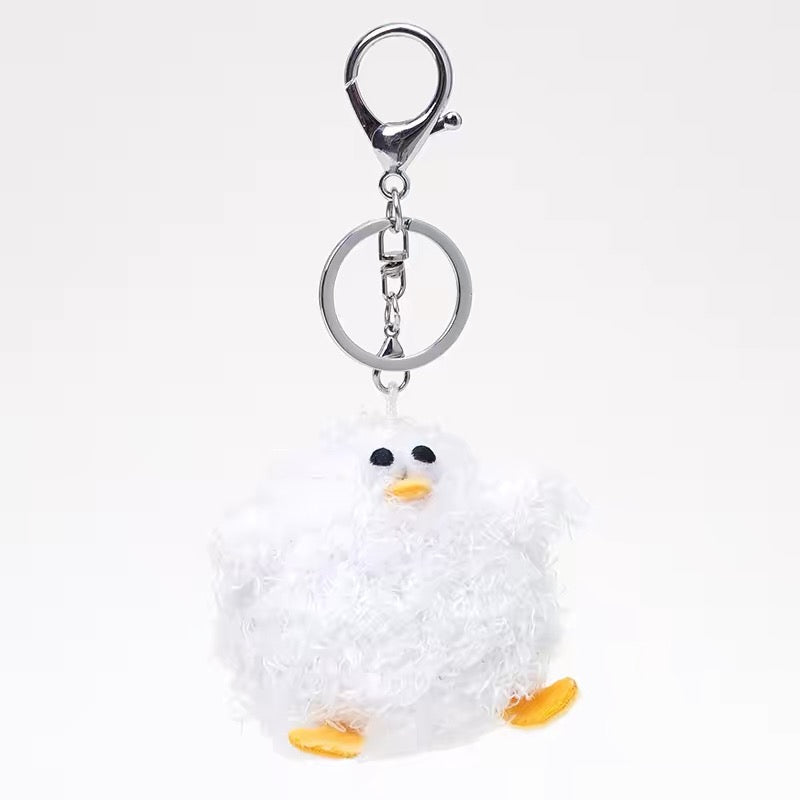 Lovely Seagull Fat Oddy Plush Doll Keychain | Original Oddy - Children Gift Animal Mini Plush Doll