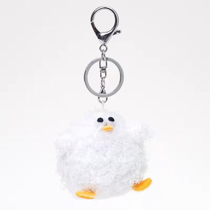 Lovely Seagull Fat Oddy Plush Doll Keychain | Original Oddy - Children Gift Animal Mini Plush Doll