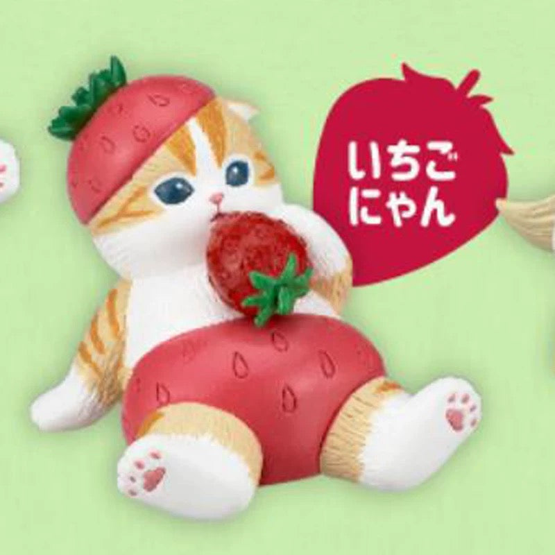 Japan Kitan Club Sanrio Mofusand Fruit Part 1 | Pineapple Pear Dragon Fruit Banana Watermelon - Full Set of 5 WinnieTheBirds Toy Shop