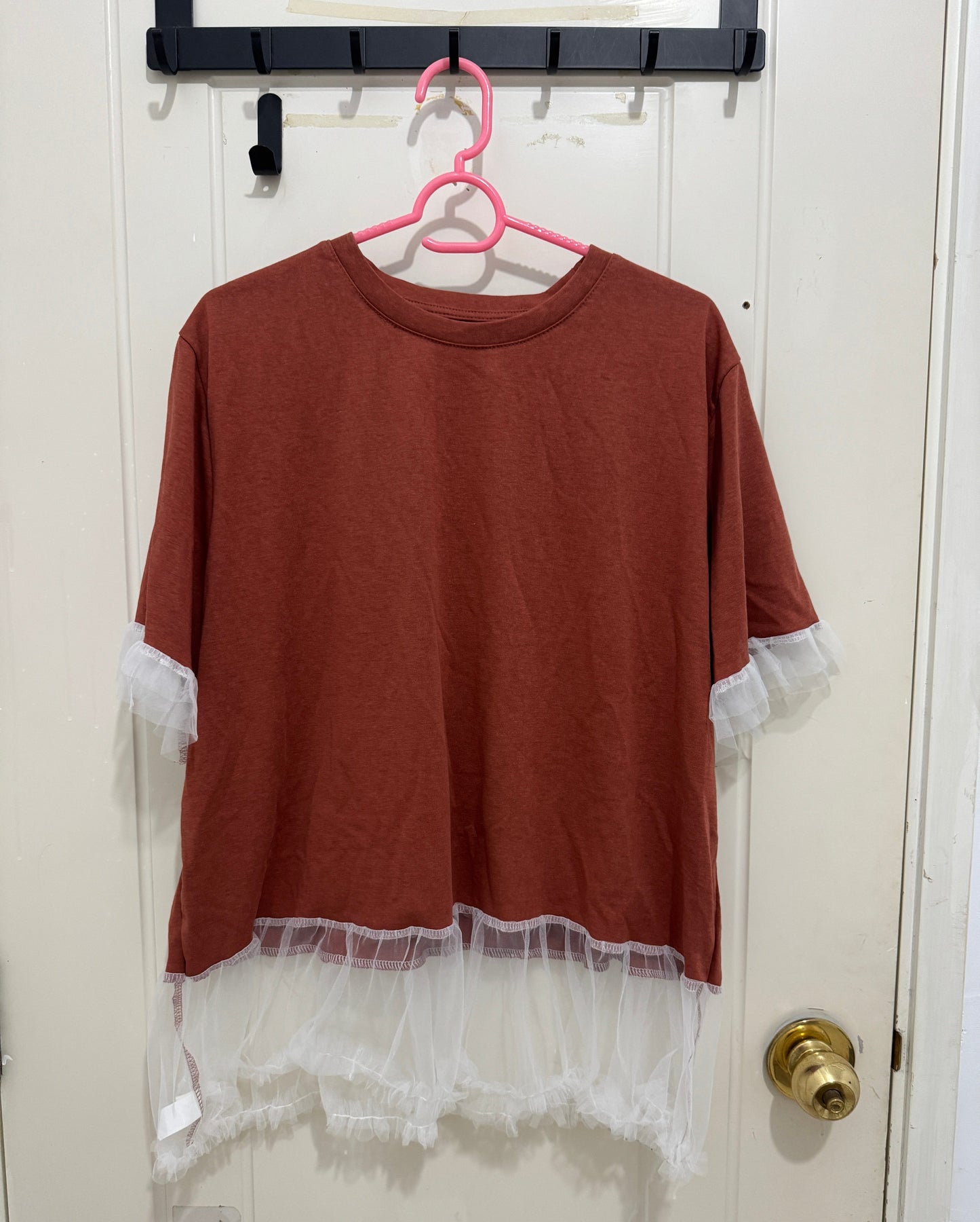 Japanese Fashion Cute Style Mori Series | Layer T-Shirt with Lace - Kawaii Fashion Items
