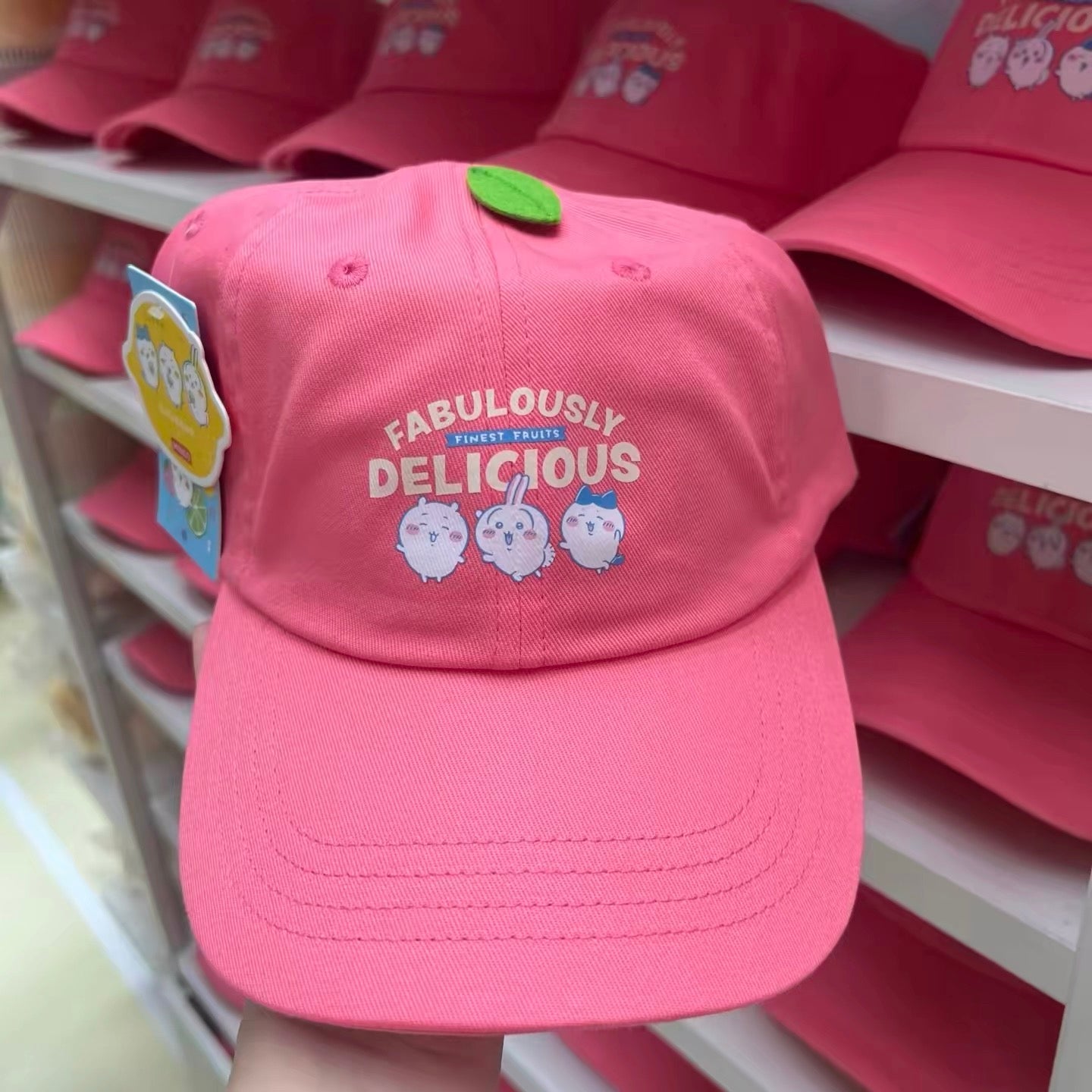 ChiiKawa X Miniso Fruit Market Series | Apple Cap Hat - Kawaii Items Room Decoration doll
