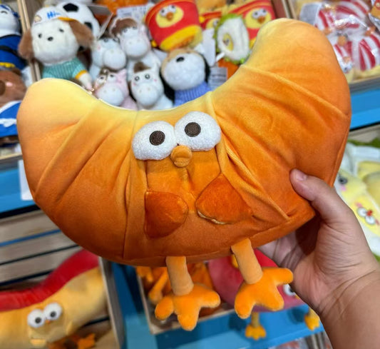 Lovely Chicken Fat Dundun Foods Plush Doll | Croissant - Children Gift Animal Plush Doll