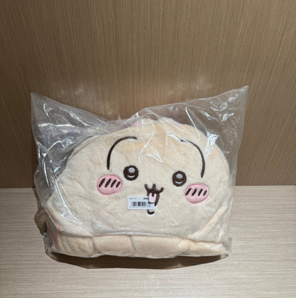 ChiiKawa X Miniso Hot Summer Series | ChiiKawa Hachiware Usagi Cute Fluffy Blanket with Icon Hat - Kawaii Items Room Decoration