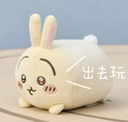 ChiiKawa X Miniso | ChiiKawa Hachiware Usagi Momonga Stacked Plush Doll - Kawaii items Room Decoration doll  WinnieTheBirds Toy Shop