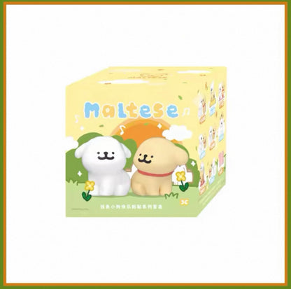 Funism Maltese Puppy | Happy Stacked Ver - Lovely Collectable Toys Mystery Blind Box