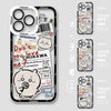 Japanese Cartoon Chiikawa Have Fun Cute Version | Chiikawa Hachiware Usagi Momonga - iPhone Case PLUS SE2 XS XR X 11 12 13 14 15 16 16e 17 17e Pro Promax 12mini 13mini