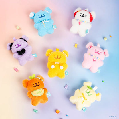 Maltese Puppy Plush Fruit Candy Keychain Series | Juice Maltese Gummies Plush Doll - Collectable Toys Mystery Blind Box