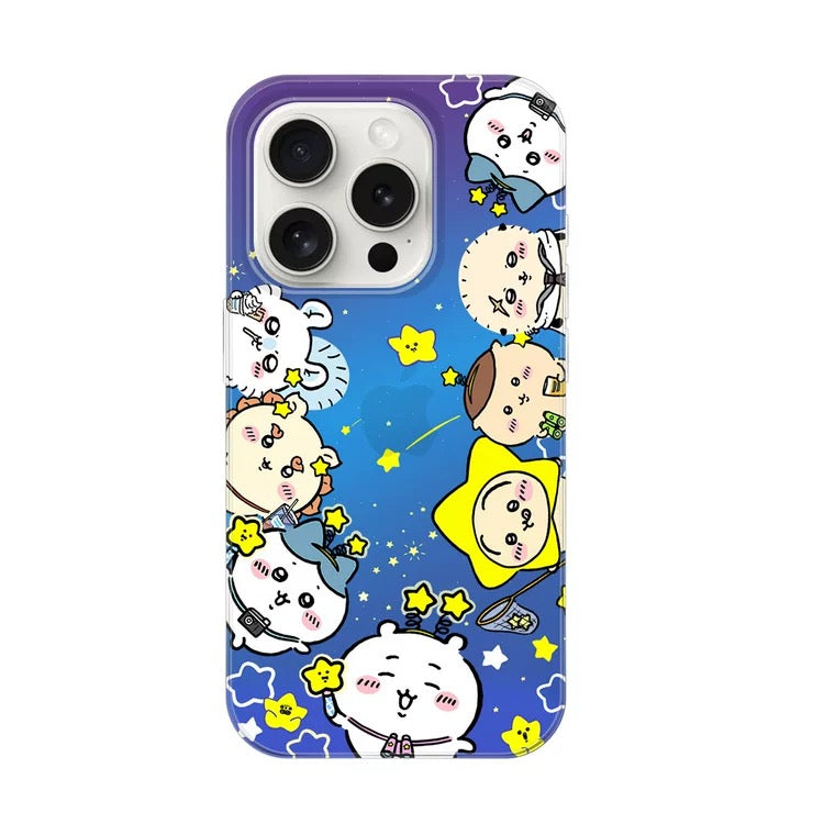 Japanese Cartoon ChiiKawa Shooting Star iPhone Case 13 14 15 Pro Promax WinnieTheBirds Toy Shop