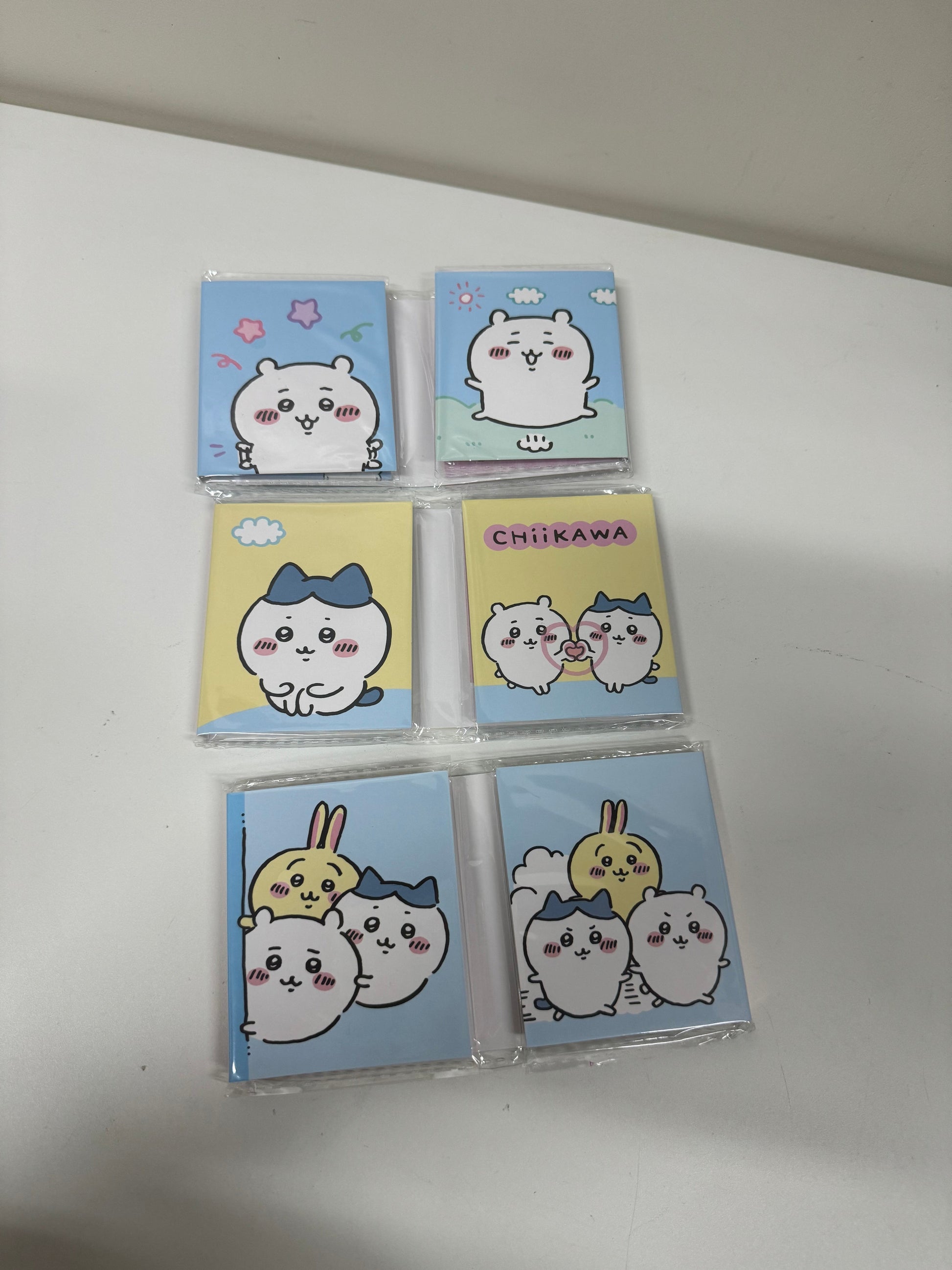 ChiiKawa X Miniso | ChiiKawa Hachiware Usagi Memo Stickers Set - Kawaii Stationery items Room Decoration  WinnieTheBirds Toy Shop