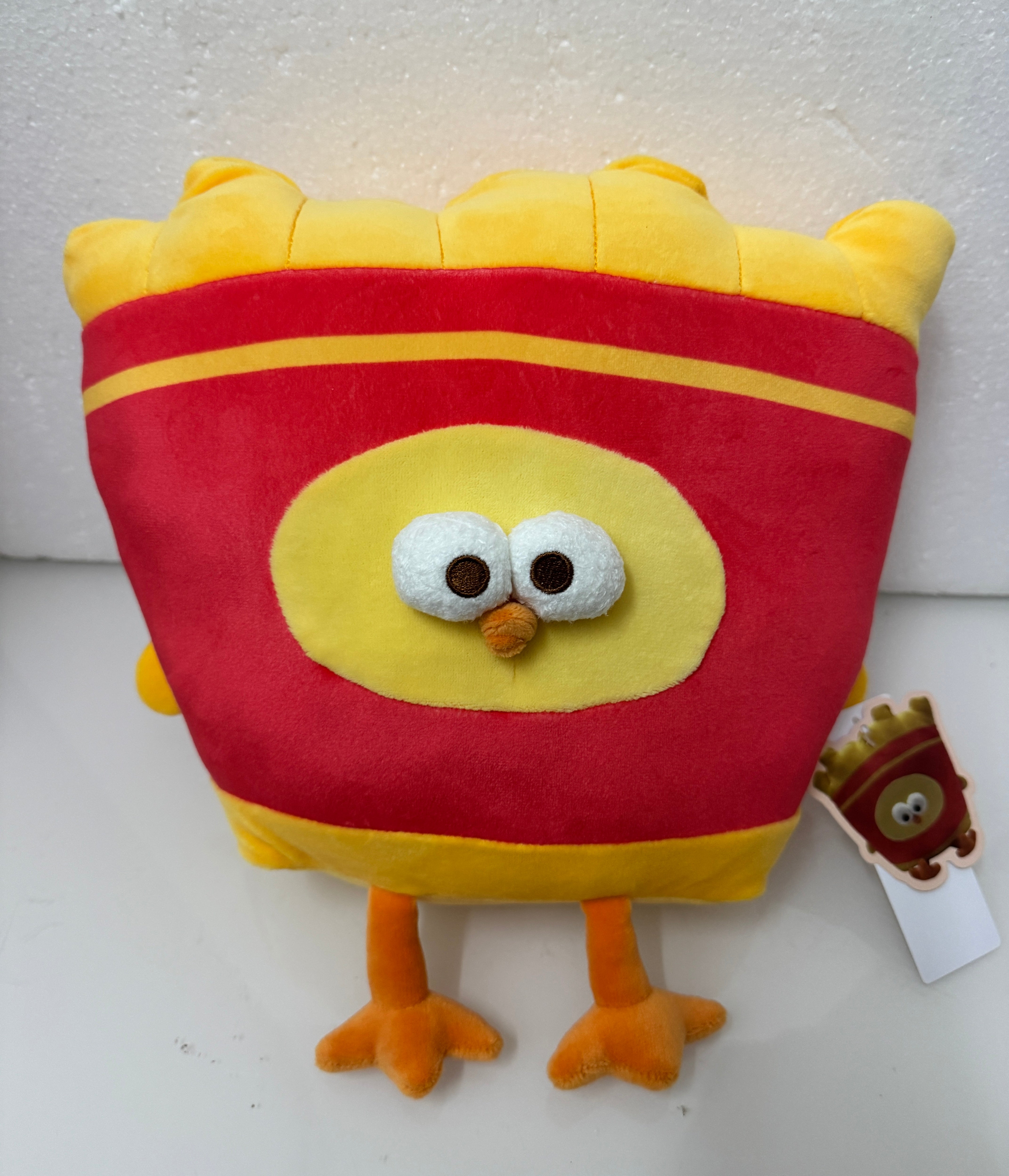 きゅうびたん ぬいぐるみ【ポテト】 可愛いチキンファットダンダンフーズぬいぐるみ | フライドポテト
