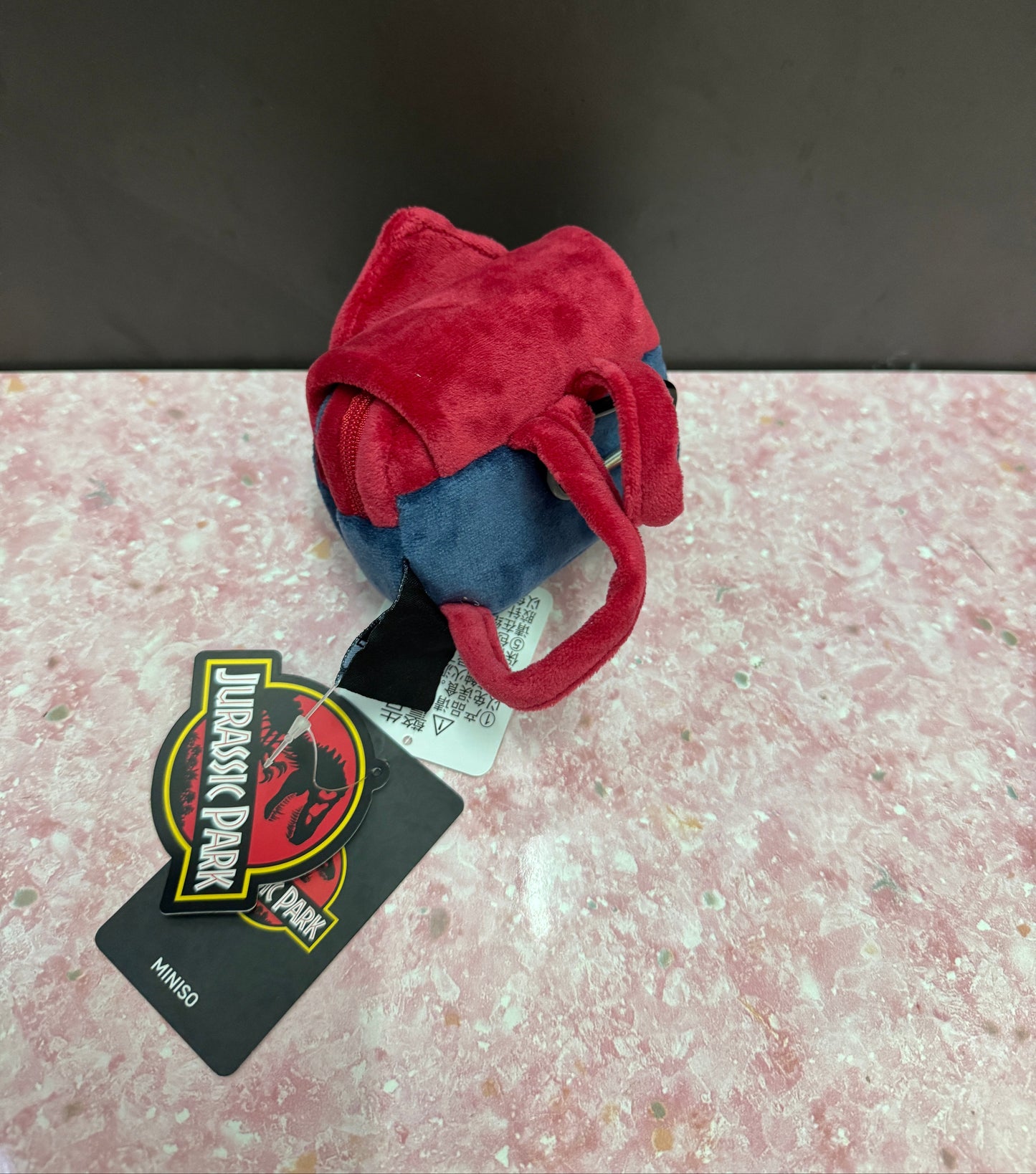 [Pre-Owned] Lovely Chicken Fat Dundun Special Plush Keychain | Dinosaur Park Chick Little Bag - Children Gift Animal Plush Doll