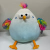 Lovely Chicken Fat Dundun Plush Doll | Rainbow Parrot Chick - Children Gift Animal Plush Doll