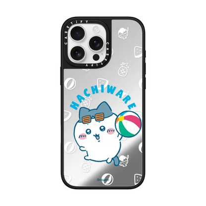 Japanese Cartoon ChiiKawa Mirror Phone Case | ChiiKawa Hachiware Usagi Summer Time Party Part2 6 Styles - iPhone Case 12 13 14 15 16 17 Pro Promax