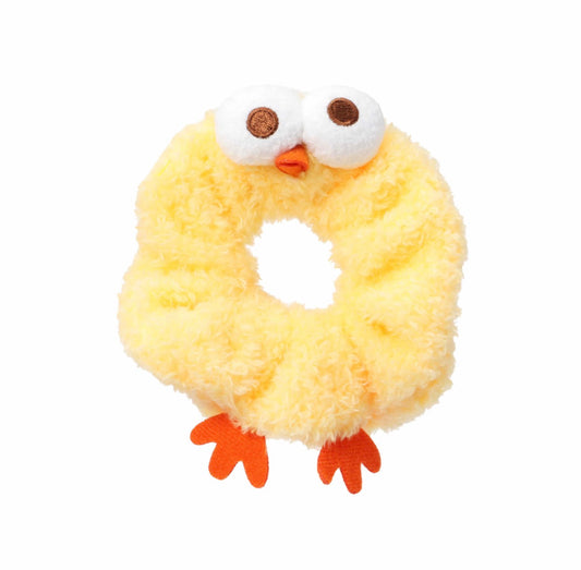 Lovely Chicken Fat Dundun Plush Hair Tie | Dun Dun Chick - Children Gift Animal Mini Plush Doll
