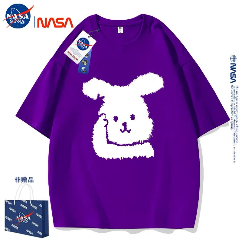 Cute Animals Rabbit Style T-Shirt Series | Rabbit Hi Part2 - Kawaii Fashion Items for Child & Adult
