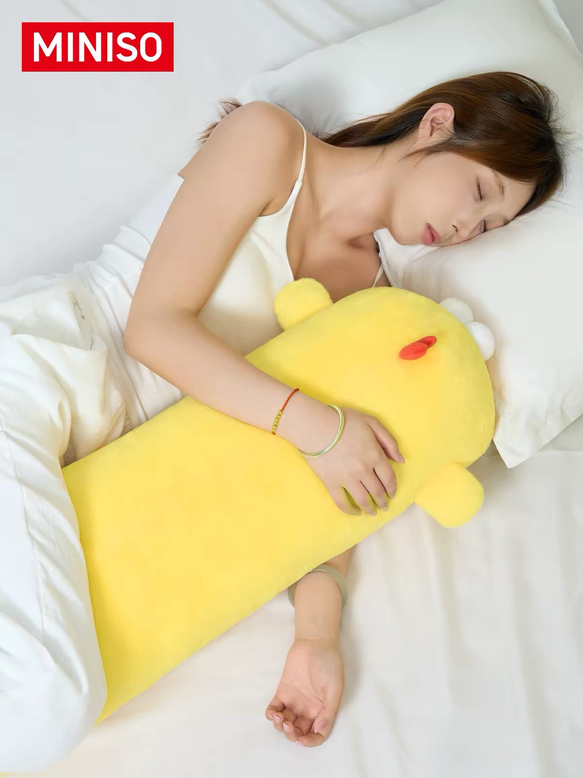 Lovely Chicken Fat Dundun Daily Plush Doll | Giant Throw Pillow Chick 103cm long - Children Gift Animal Plush Doll