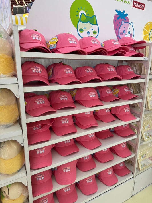 ちいかわ × MINISO 果物シリーズ | りんごの帽子 - かわいい雑貨 部屋の飾り ドール