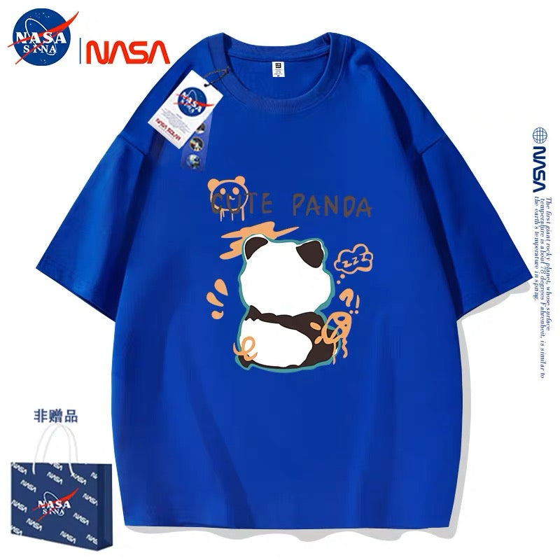 Cute Animals Panda Style T-Shirt Series | Back of Cute Panda Part1 - Kawaii Fashion Items for Child & Adult Matching outfits for Parents and Children