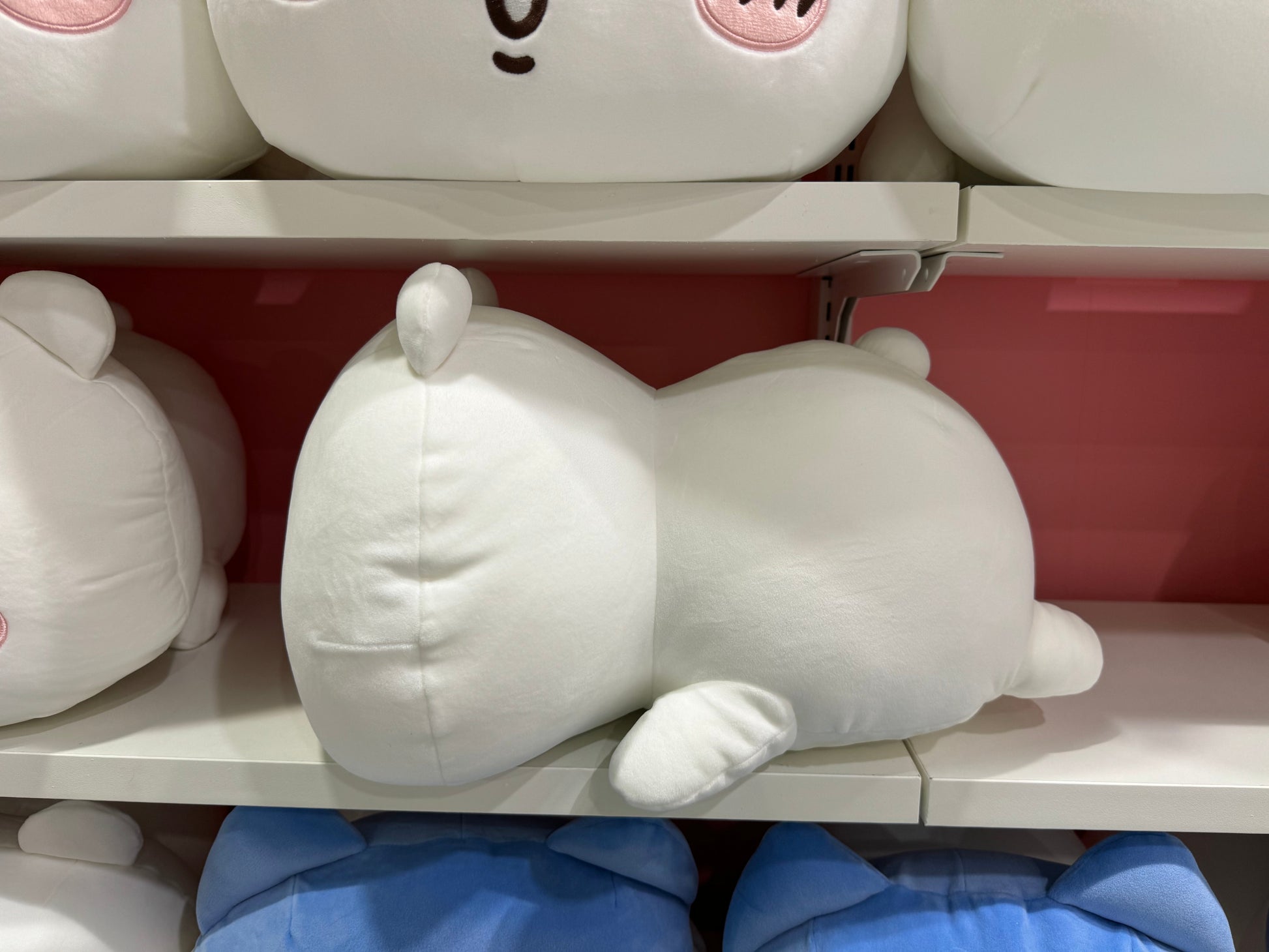 ChiiKawa X Miniso | ChiiKawa Hachiware Usagi Giant Laying Down Doll - Kawaii Doll Plush Cute Doll Decoration  WinnieTheBirds Toy Shop