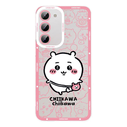 Japanese Cartoon Chiikawa Outing Daily with Comic | Chiikawa Hachiware Usagi Momonga Kurimanju Rakko Shisa Furuhonya 8 Styles - Phone Case Samsung Galaxy S26 S25 S24 S23 S22 S21 FE Ultra Edge