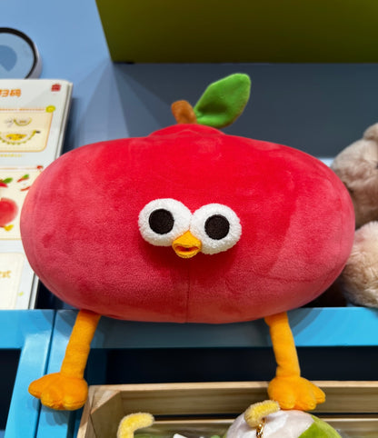 Lovely Chicken Fat Dundun Foods Plush Doll | Vegipet Apple Chick - Children Gift Animal Plush Doll