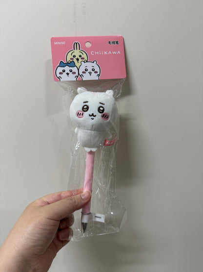 ChiiKawa X Miniso | ChiiKawa Hachiware Usagi Plush Pen - Kawaii items Room Decoration  WinnieTheBirds Toy Shop