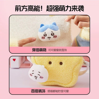 ChiiKawa X Miniso | ChiiKawa Hachiware Usagi Plush Pin - Kawaii Item Cute Accessories  WinnieTheBirds Toy Shop