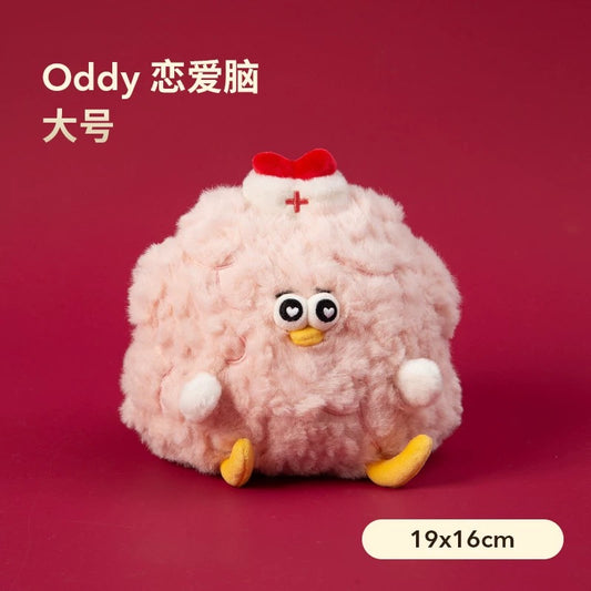 Lovely Seagull Fat Oddy Plush Doll | Valentine Series Oddy - Couple Gift Animal Mini Plush Doll