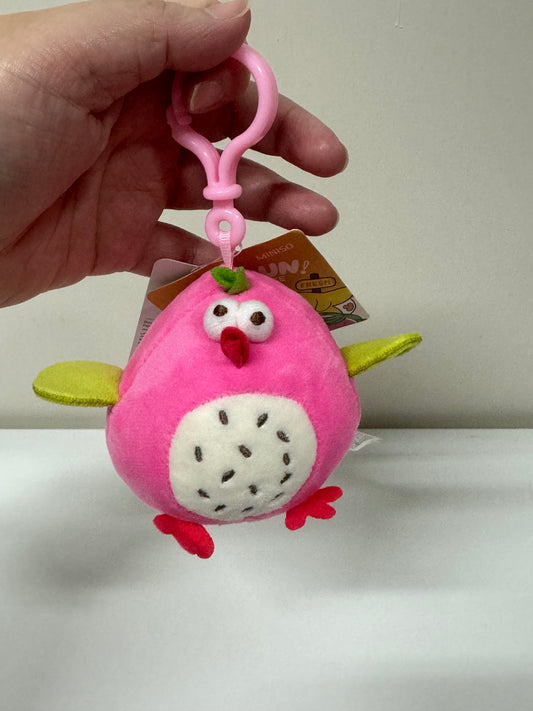 Lovely Chicken Fat Dundun Plush Doll Keychain | Pitaya Chick - Children Gift Animal Mini Plush Doll