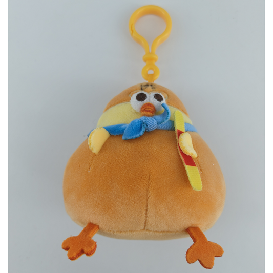 Lovely Chicken Fat Dundun Plush Doll Keychain Journey to the West | Sun Wukong The Monkey King Chick - Children Gift Animal Mini Plush Doll