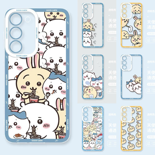 Japanese Cartoon Chiikawa | Good Luck 7 Styles - Phone Case Samsung Galaxy S26 S25 S24 S23 S22 S21 FE Ultra Edge