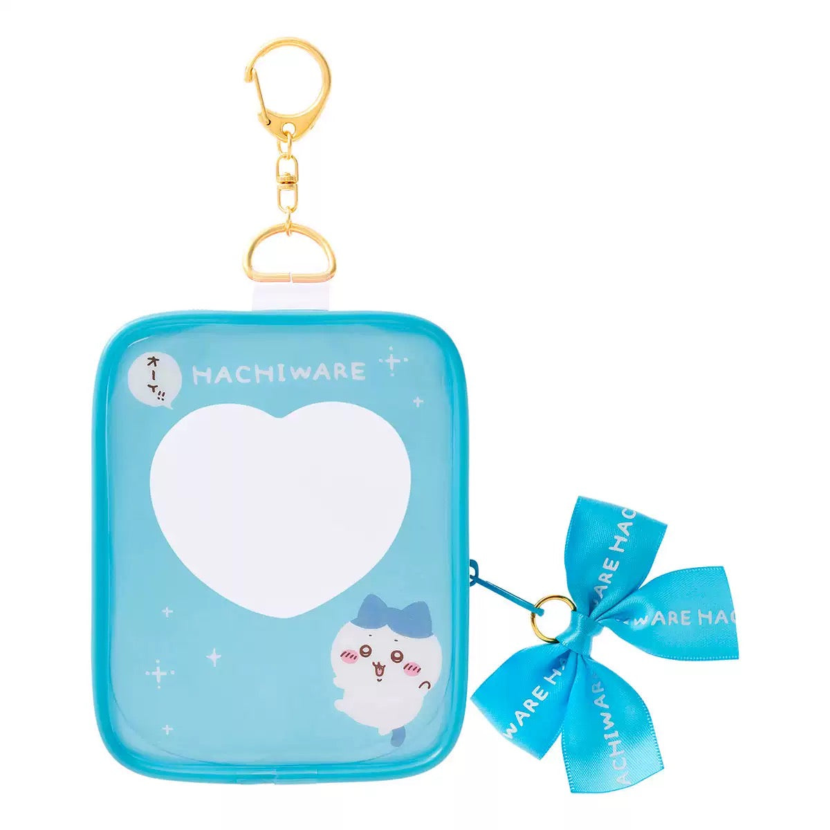 Japanese Cartoon Chiikawa Plastic with Ribbon Itabag Bag Keychain | ChiiKawa Hachiware Usagi Momonga Kurimanju Rakko Shisa Kani - Kawaii Items Can Put in Dolls Keep Dolls Clean WinnieTheBirds Toy Shop