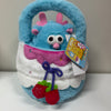 Lovely Chicken Fat Dundun Plush Doll | 20cm Dungon Blue Dragon Plush Doll With Cake Handbag - Children Gift Animal Plush Doll