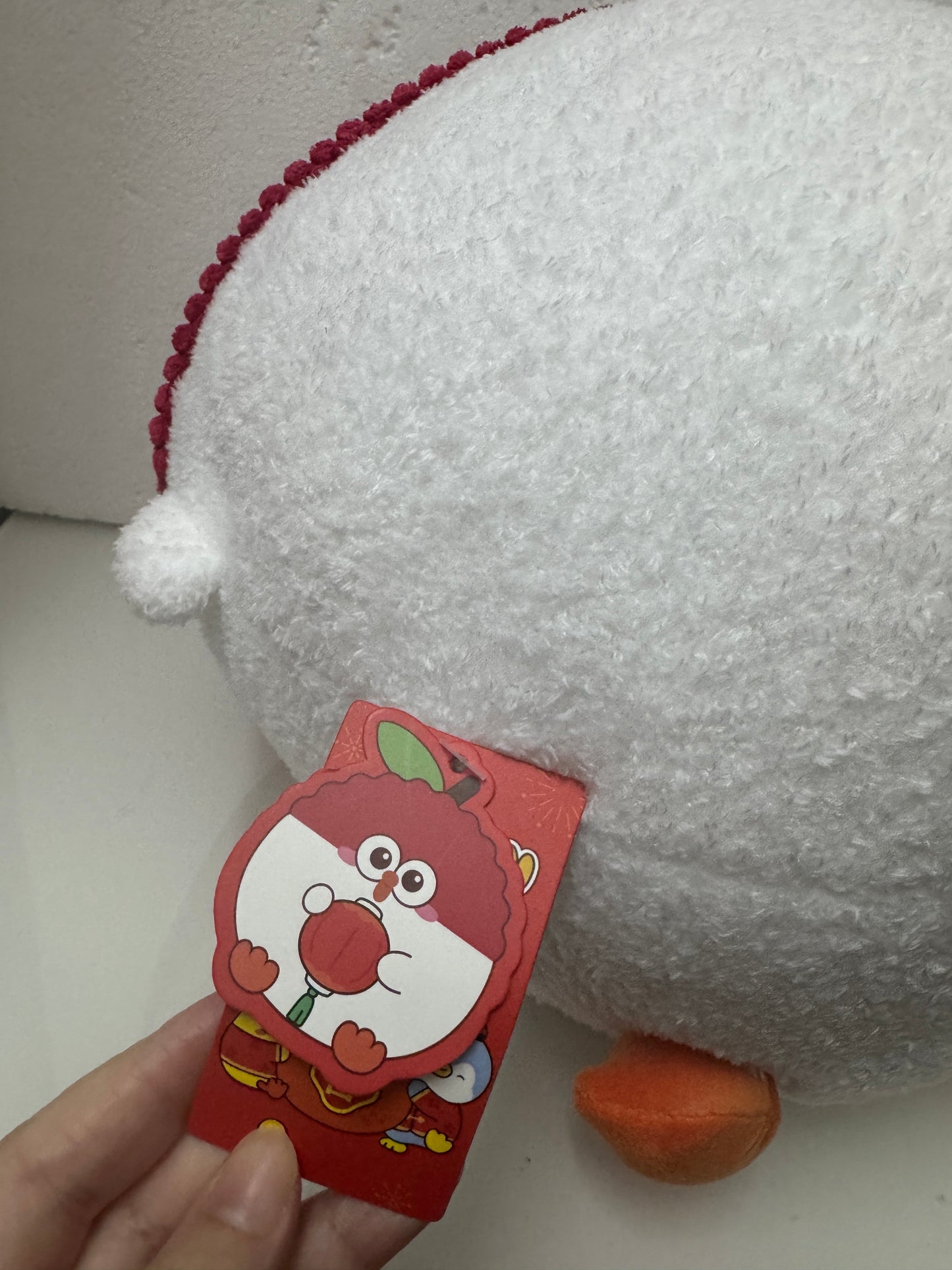 Lovely Chicken Fat Dundun Plush Doll Fruit | Big Lychee - Children Gift Animal Plush Doll