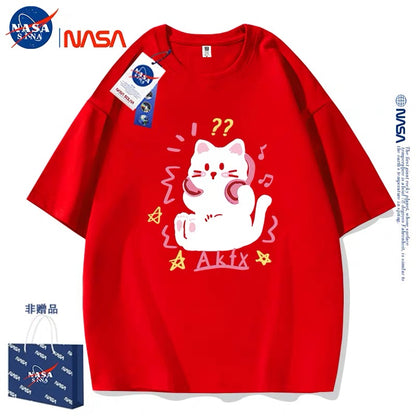 Cute Animals Cat Style T-Shirt Series | Kitten with Headphone Part1 - Kawaii Fashion Items for Child & Adult Matching outfits for Parents and Children