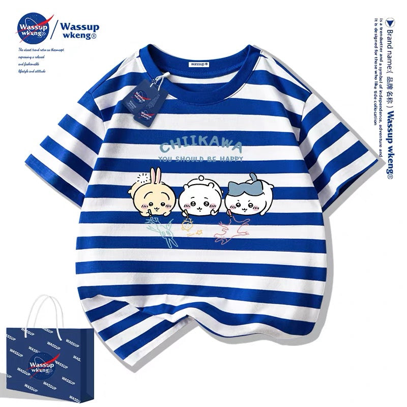 Japanese Cartoon ChiiKawa Casual Style T-Shirt Series | Chiikawa Hachiware Usagi Drawing Part 1 - Kawaii Fashion Items
